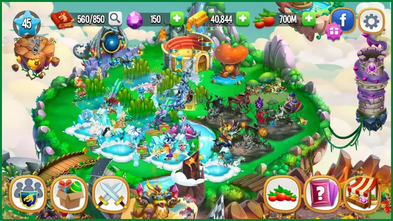 Dragon city mod apk all maps unlcoked