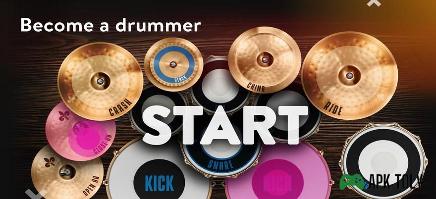 Download Real Drum: electronic drums MOD APK