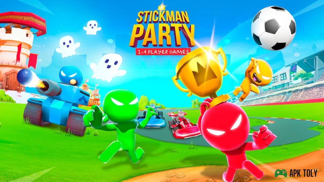 Download Stickman Party MOD APK