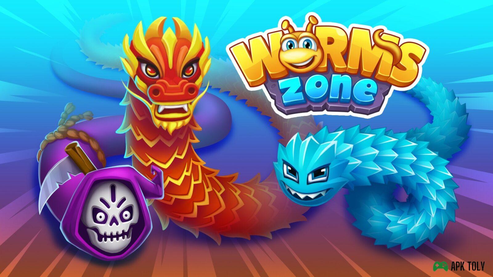 Download Worms Zone MOD APK