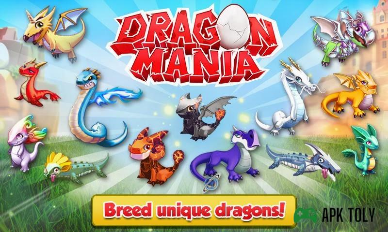 Features of Dragon Mania Legends Mod Apk