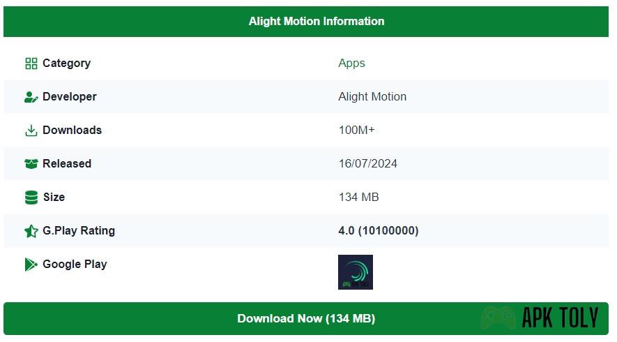 How to Download Alight Motion Mod Apk
