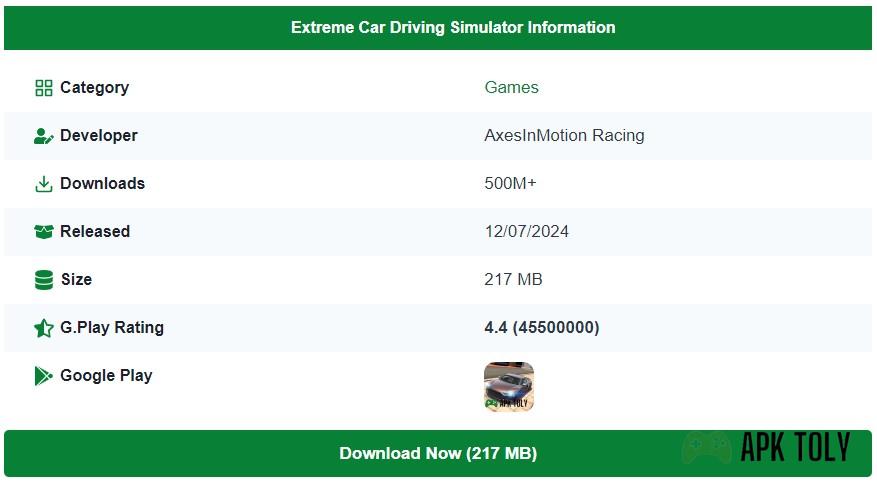 How to Install Extreme Car Driving Simulator Mod Apk?