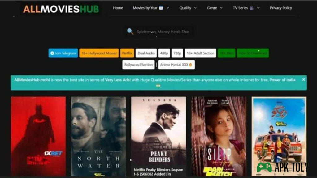 Download App Allmovieshub Pro Apk v.15 for android