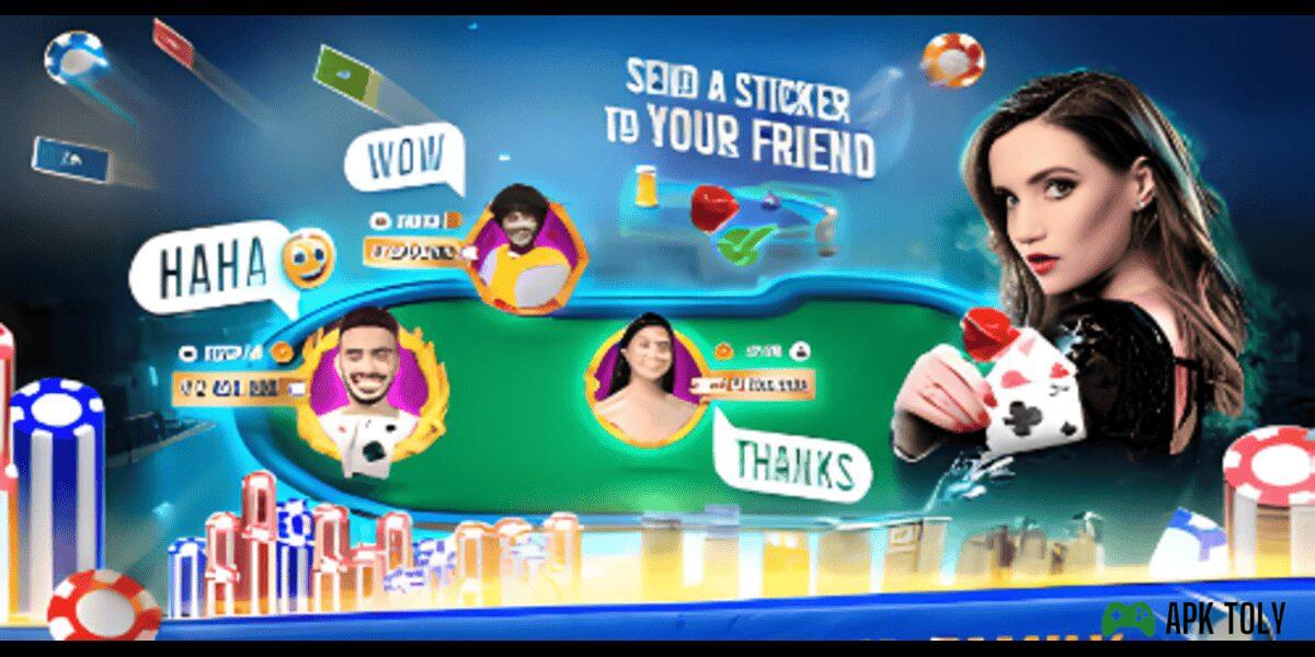 Multiplayer mode on Teen Patti Gold APK