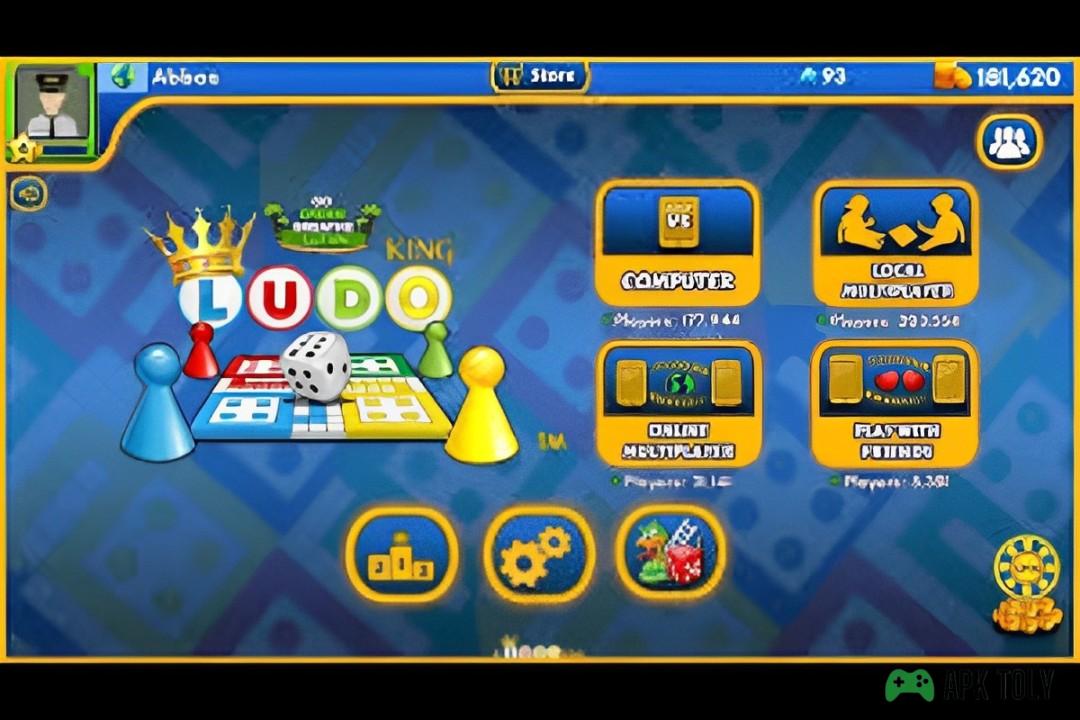 Multiplayer mode on ludo king mod APK