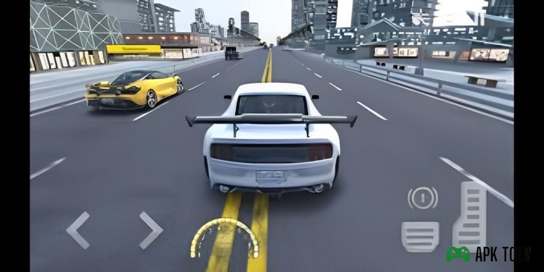 Race with traffic racer pro mod APK