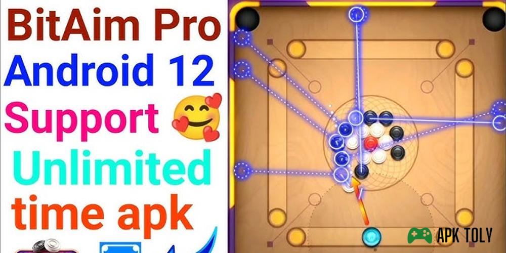 Download bitAIM - AI Aim assistance for carrom pool MOD APK