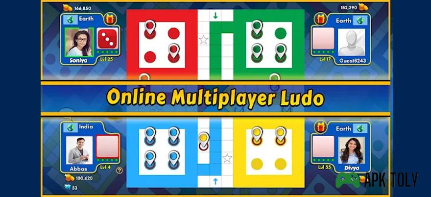 Ludo King Mod Apk, online multiplayer Ludo 