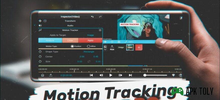 node video editor mod apk motion tracking