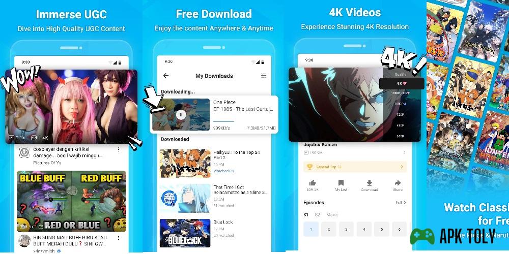 Bilibili Mod APK Features